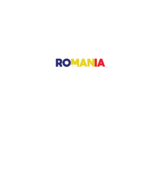 Romania forever model negru pe tricou