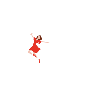 în timp ce dansezi poți fi ceea ce vrei să fii - în acel moment model negru pe tricou