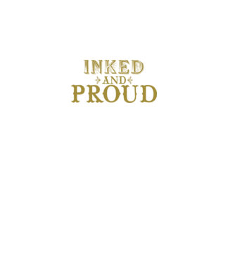 Inked and proud model negru pe tricou