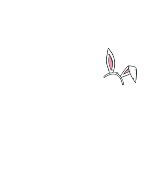 Primul nostru Paște împreună model galben neon pe tricou