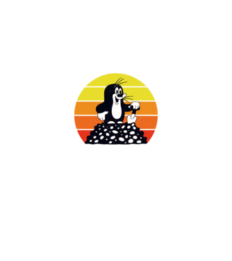 mă jignești, te îngrop model negru pe tricou