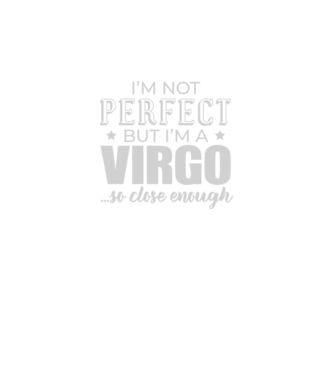 Not perfect, but VIRGO model negru pe tricou