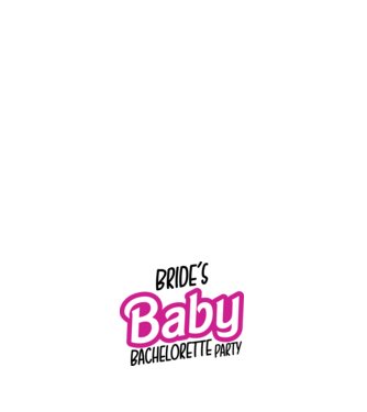 Bride Barbies baby model negru pe tricou