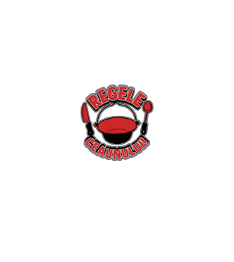 Regele - ceaunului! model alb pe tricou