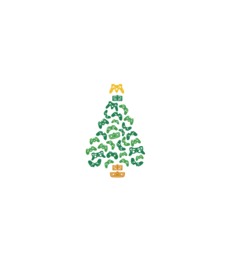 Gamer tree model negru pe tricou