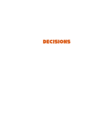 Motiv cuplu I make decisions model negru pe tricou