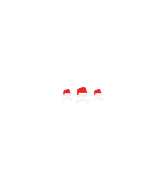 Metal x-mas - Heavy new year model negru pe tricou