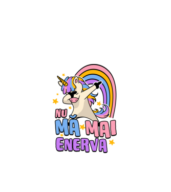 Nu mă mai enerva model negru pe tricou