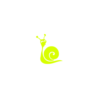 Snail model albastru închis pe tricou