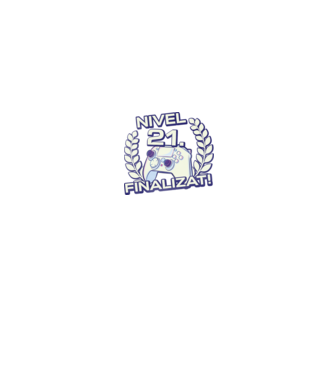 Nivel 21 finalizat! model negru pe tricou