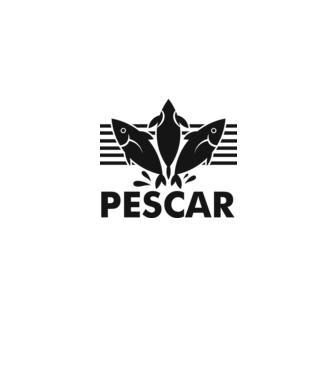 Pescar original model gri pe tricou