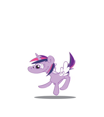 ugly my little pony model alb pe tricou