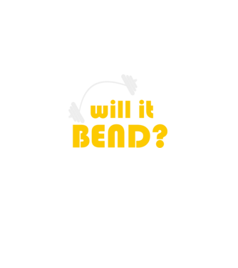 Will it bend model  pe tricou