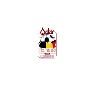 Qatar teams Belgium model negru pe tricou