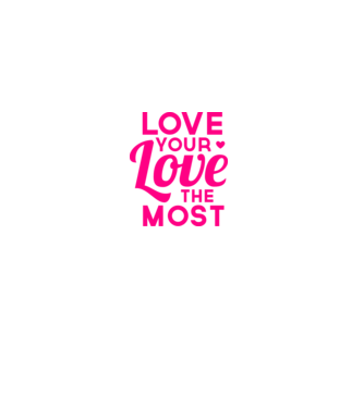 love most model alb pe tricou
