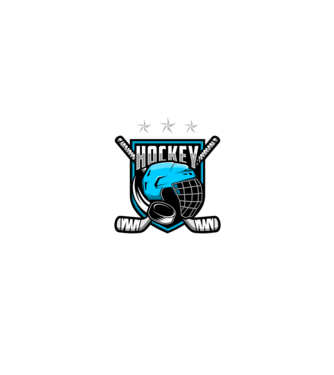 Hockey model negru pe tricou