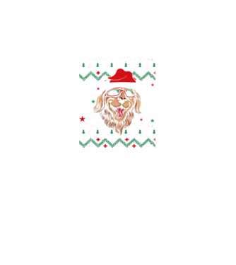 Ugly sweater dog model negru pe tricou