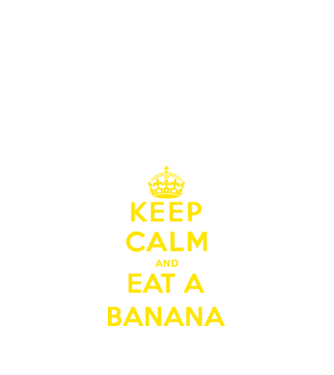 Eat banana model negru pe tricou