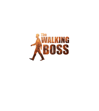 Walking boss model  pe tricou