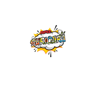 Super Surioară model alb pe tricou