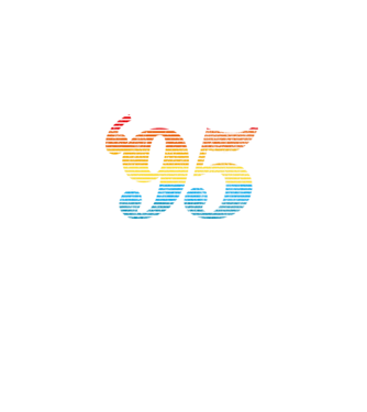 Retro Birthday 1995 model alb pe tricou