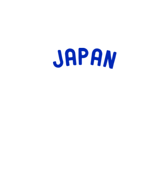 Japan model alb/roșu pe tricou