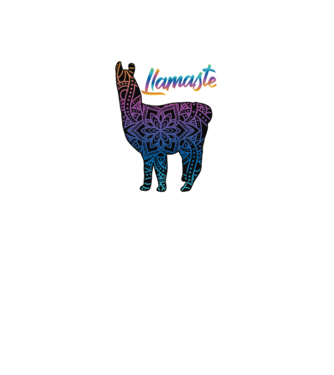 Lamaste color2-01 model negru pe tricou