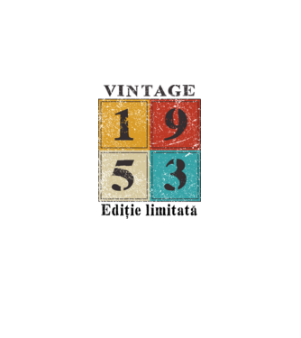 1953 - Ediție limitată model alb pe tricou