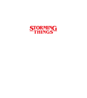 storming things - area 51 model negru pe tricou