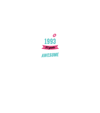 MADE IN 1993 model negru pe tricou