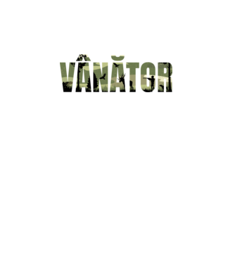 VÂNĂTOR model turcoaz pe tricou