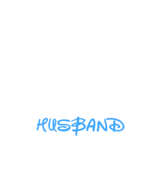 Husband model roz deschis pe tricou