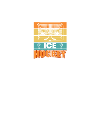 Ice Hockey model turcoaz pe tricou