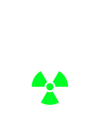 Atom model negru pe tricou