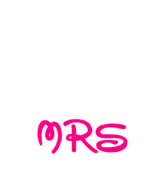 Mrs model roz deschis pe tricou