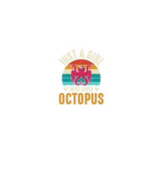 Octopus model negru pe tricou