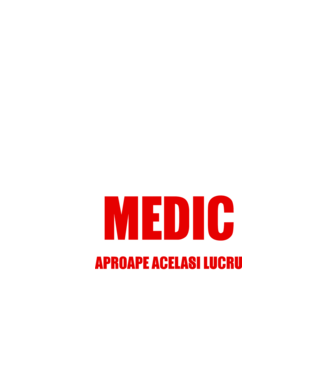 Poate că nu sunt un supererou, dar sunt MEDIC, ceea ce este aproape același lucru model negru pe tricou