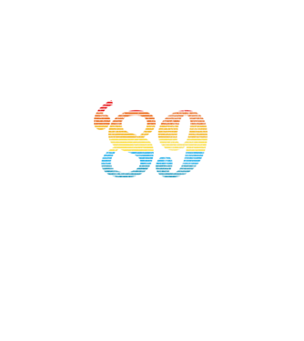 Retro Birthday 1989 model negru pe tricou