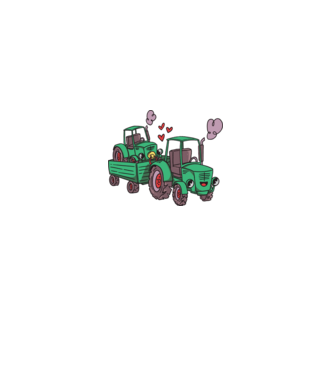 TRACTOR model negru pe tricou