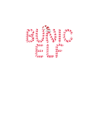 bunic elf model turcoaz pe tricou