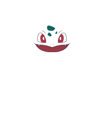 Bulbasaur model turcoaz pe tricou