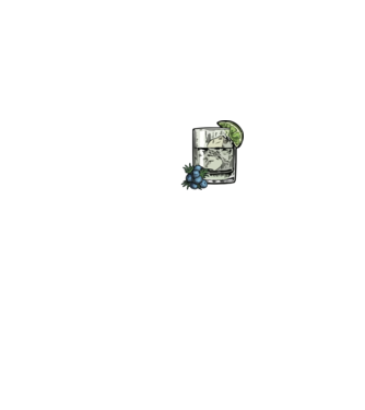 Let the fun be gin model negru pe tricou