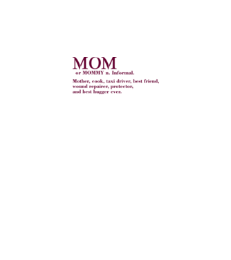 Mom definition model nisipiu pe tricou