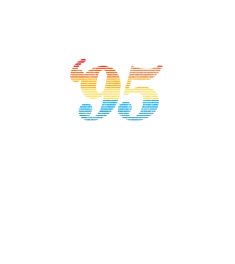 Retro Birthday 1995 model alb pe tricou