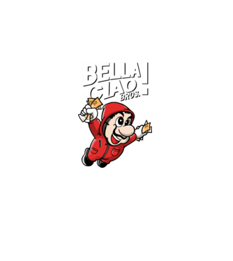 mario la casa de papel model negru pe tricou