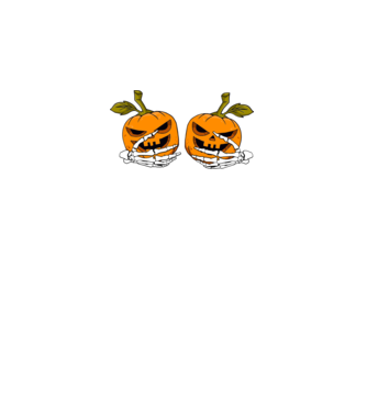 Pumpkin titts model negru pe tricou