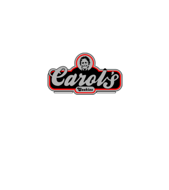 Carols cookies model negru pe tricou
