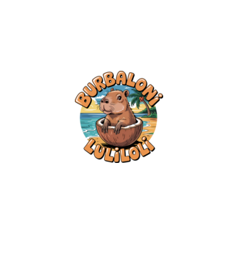 Burbaloni Luliloli model negru pe tricou