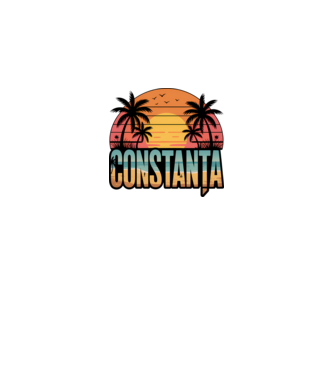 Constanța model negru pe tricou
