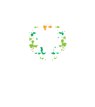 'Kiss me I''m Irish or Drunk' model negru pe tricou
